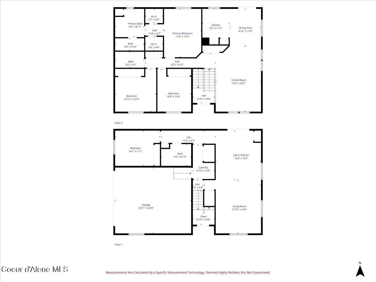811 East Seasons Road Athol, ID 83801 - Photo 49 of 49 49-Floor plan