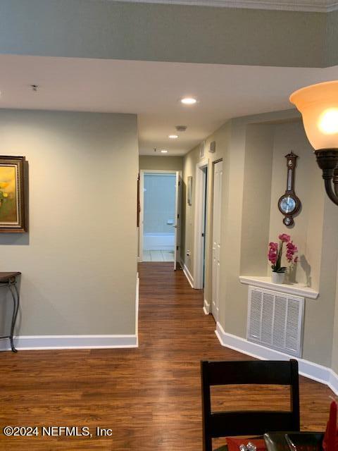 9745 Touchton Road, Unit 1805 Jacksonville, FL 32246 - Photo 34 of 77 a view of a hallway with interior of the house
