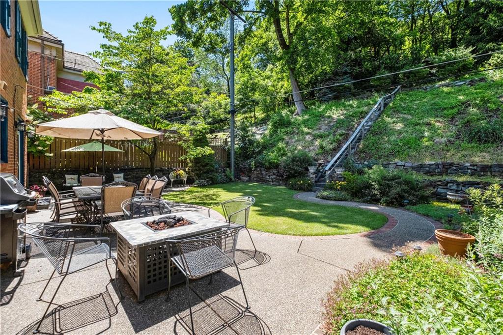 4375 Schenley Farms Terrace Pittsburgh, PA 15213 - Photo 36 of 44 a view of swimming pool with outdoor seating and plants