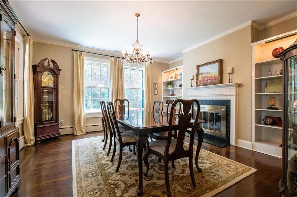 4375 Schenley Farms Terrace Pittsburgh, PA 15213 - Photo 8 of 44 a view of a dining room with furniture window and wooden floor