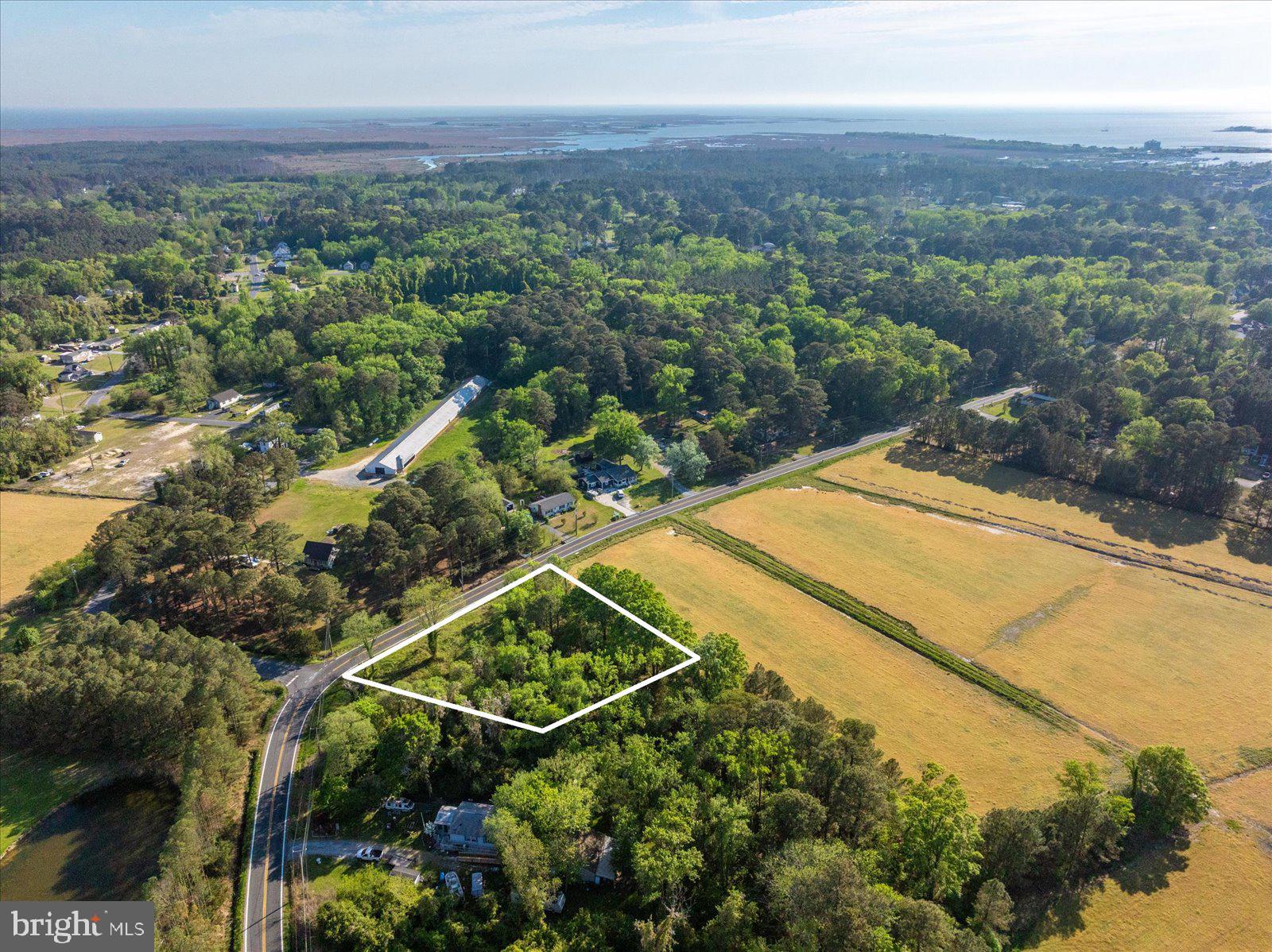 0 Old State Road Crisfield, MD 21817 - Photo 19 of 28 an aerial view of residential houses with outdoor space and trees
