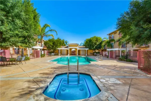 a ocean view with a outdoor space