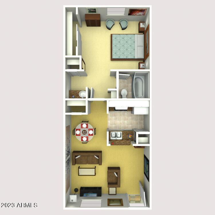 1522 East Southern Avenue, Unit 1A Tempe, AZ 85282 - Photo 13 of 13 Floor Plan