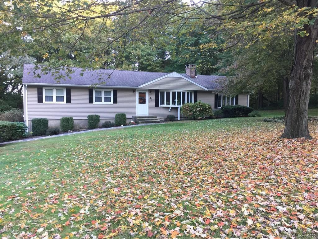 41 Quaker Ridge Road Shelton, CT 06484 - Photo 1 of 1 front view of a house with a yard
