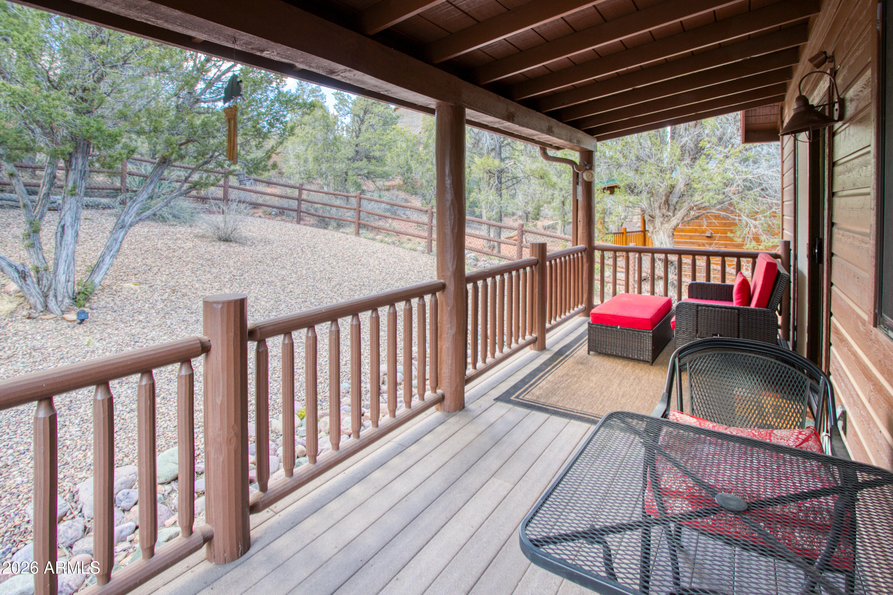 4840 West Cottage Loop Show Low, AZ 85901 - Photo 26 of 47 a view of porch with seating space