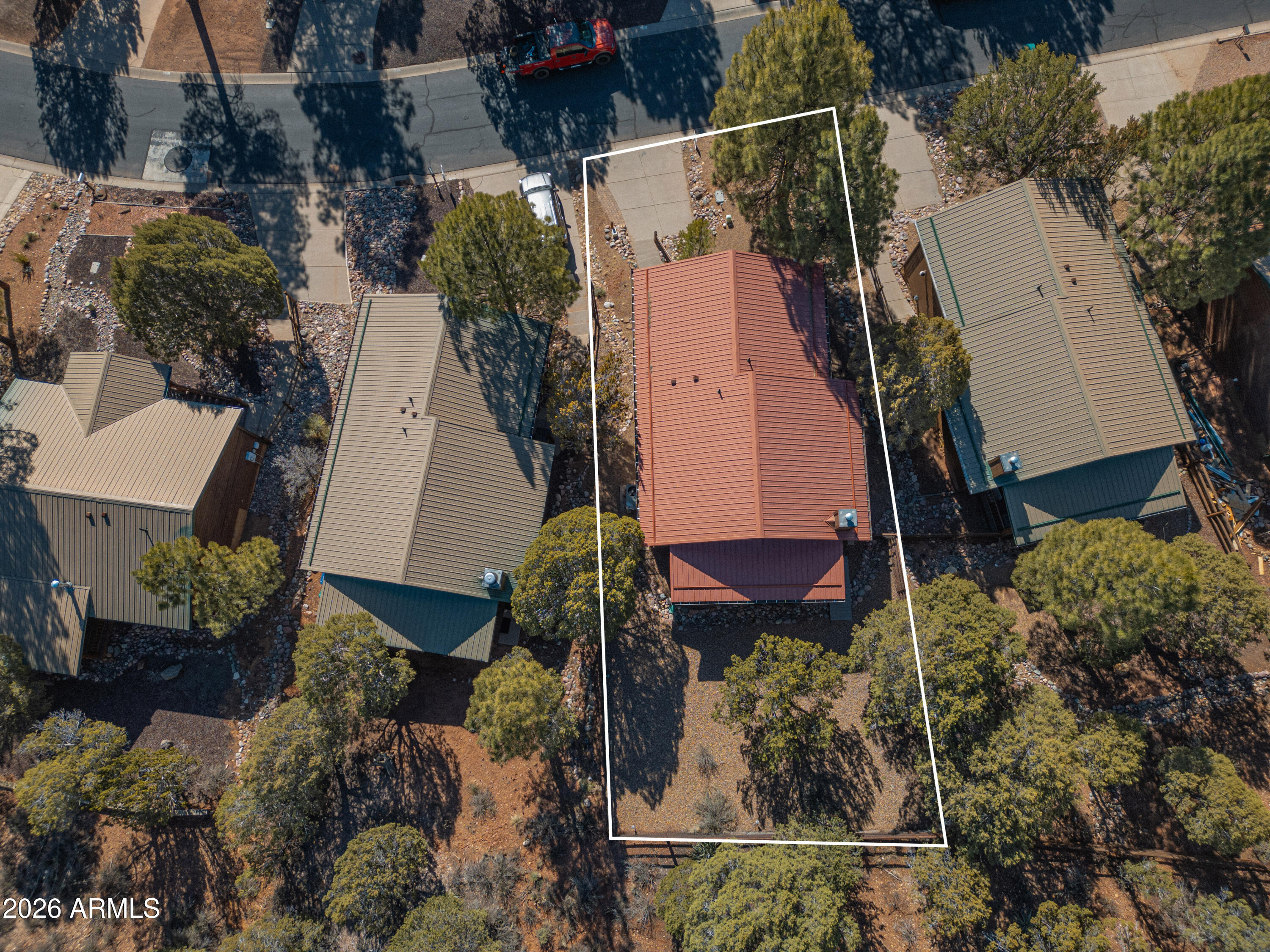 4840 West Cottage Loop Show Low, AZ 85901 - Photo 38 of 47 an aerial view of a house
