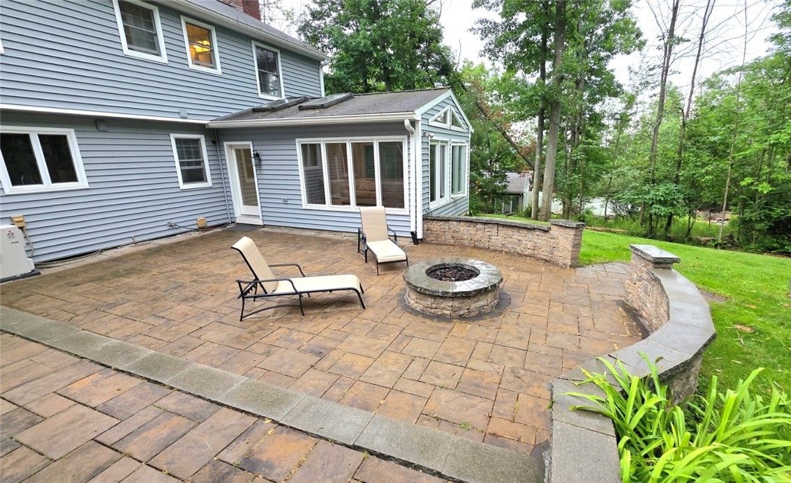62 Overbrook Road Erwin, NY 14870 - Photo 3 of 50 Back stone patio with gas firepit