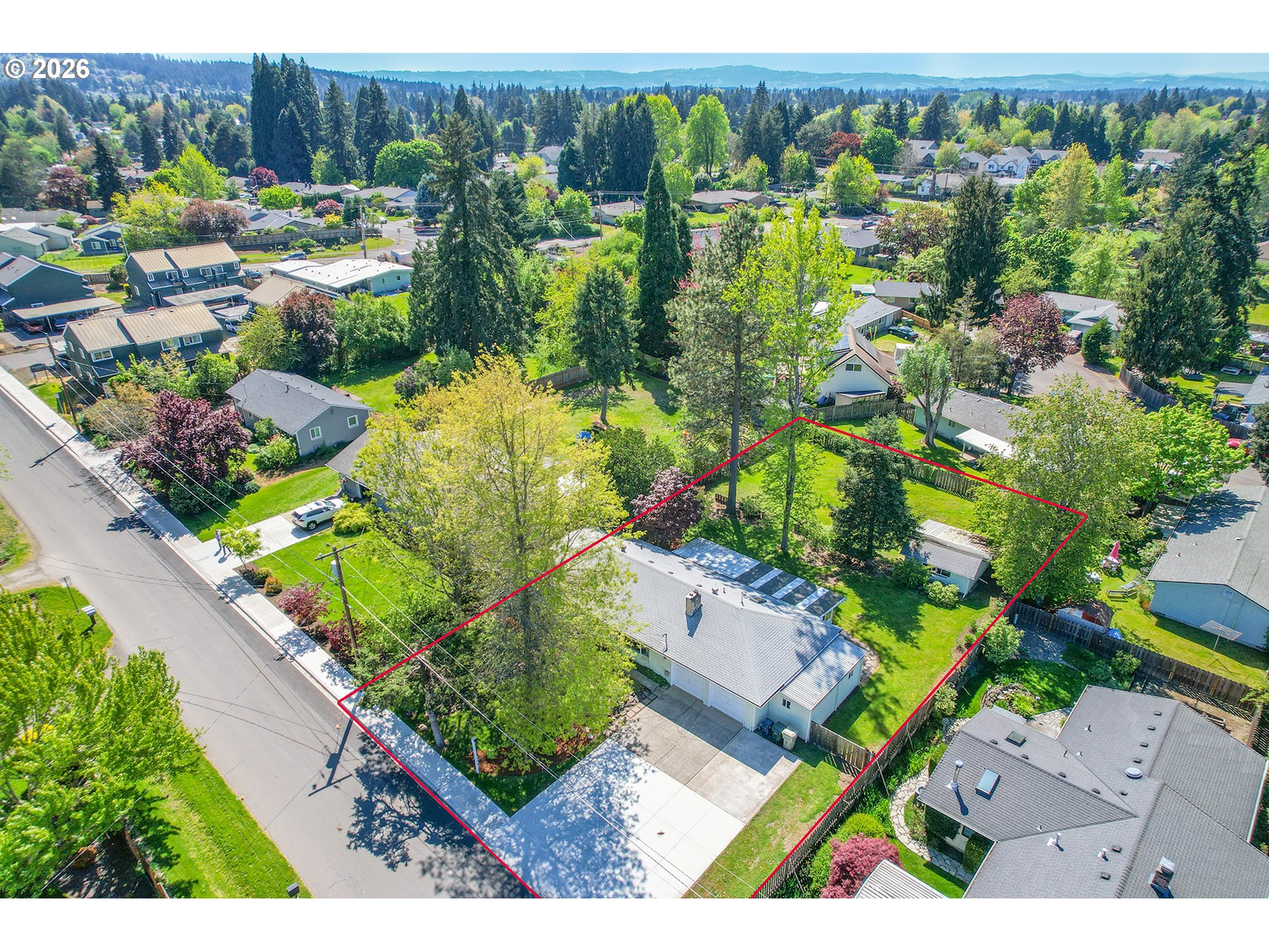 4355 Southwest 188th Avenue Beaverton, OR 97078 - Photo 40 of 42 a view of a city with lots of trees