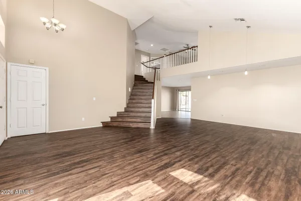 wooden floor in an empty room
