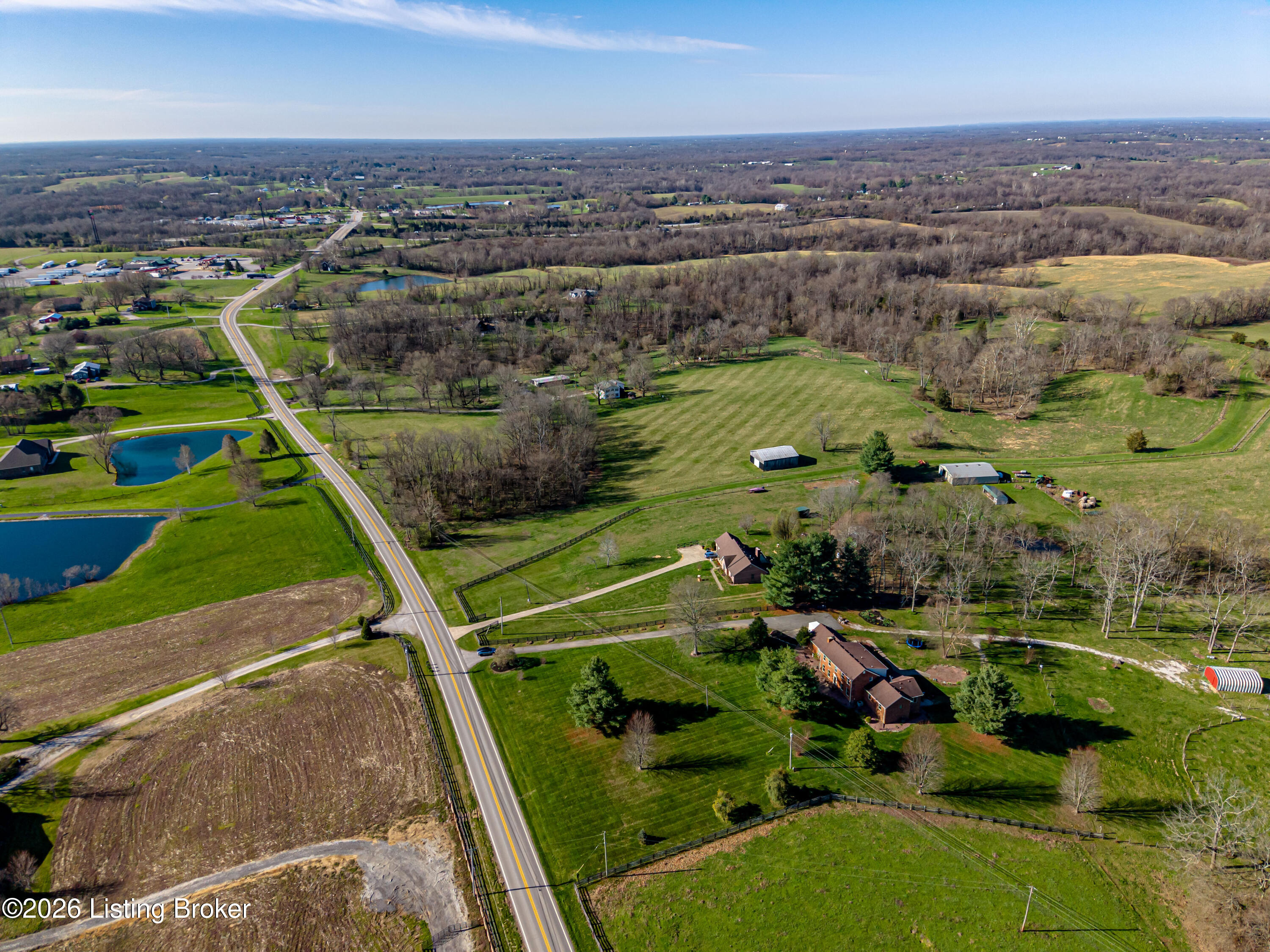 1101 Waddy Road Waddy, KY 40076 - Photo 89 of 117 AERIAL VIEW OF THE PROPERTY