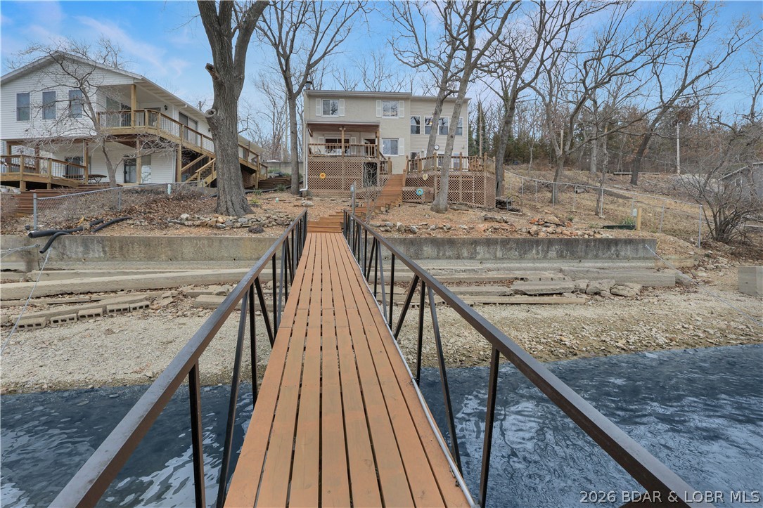29966 Oak Knoll Road Rocky Mount, MO 65072 - Photo 43 of 68 View of the Lakeside of the home from the dock. Yo