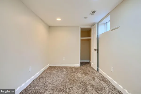 a view of empty room