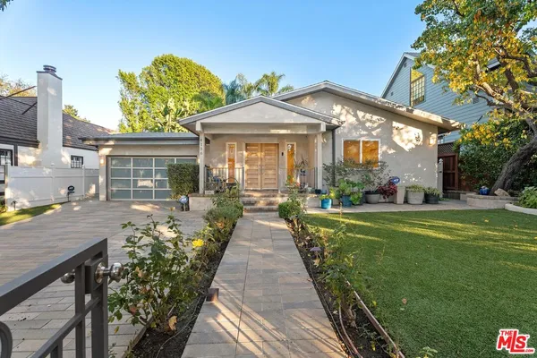 a view of a house with a outdoor space
