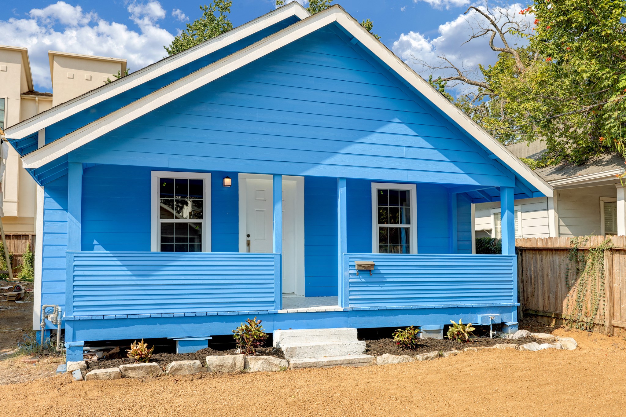 4224 Marina Street Houston, TX 77007 - Photo 1 of 13 a view of a house with wooden fence