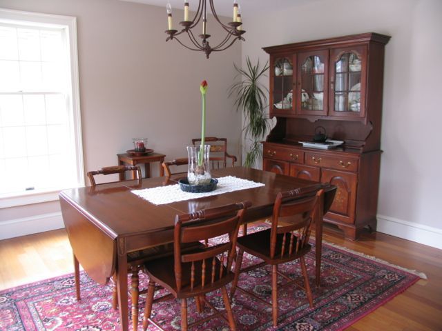 31 Old Barn Road Lenox, MA 01240 - Photo 30 of 56 a view of a dining room with furniture window and wooden floor