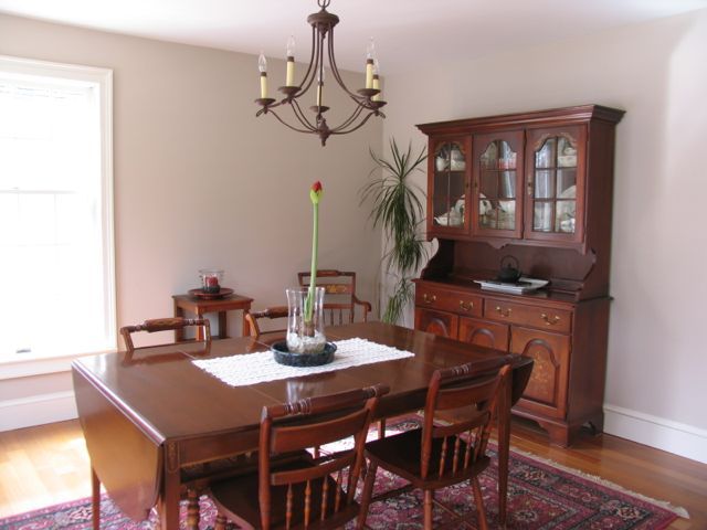 31 Old Barn Road Lenox, MA 01240 - Photo 32 of 56 a view of a dining room with furniture window and wooden floor
