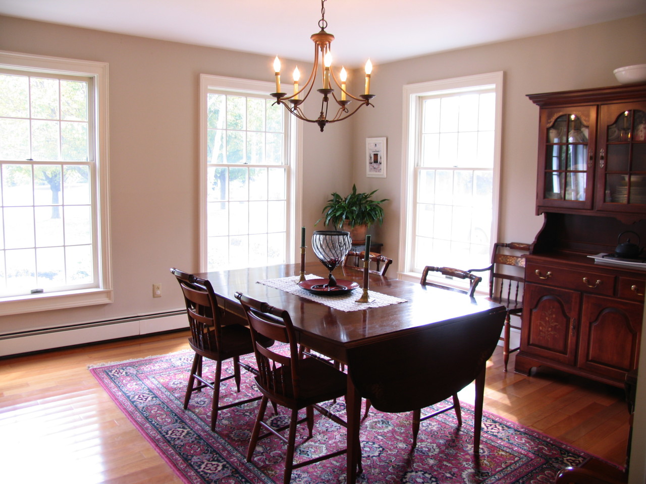 31 Old Barn Road Lenox, MA 01240 - Photo 34 of 56 a view of a dining room with furniture window and wooden floor