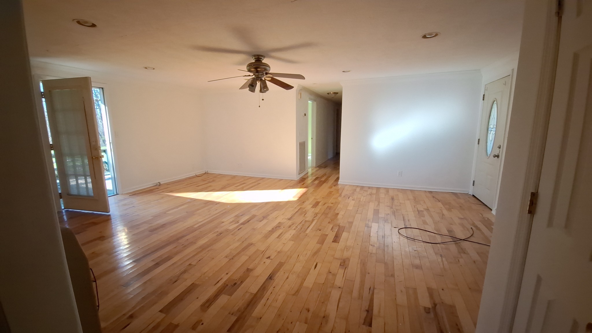 538 Mt Nebo Road Iron City, TN 38463 - Photo 4 of 33 wooden floor in an empty room with a window