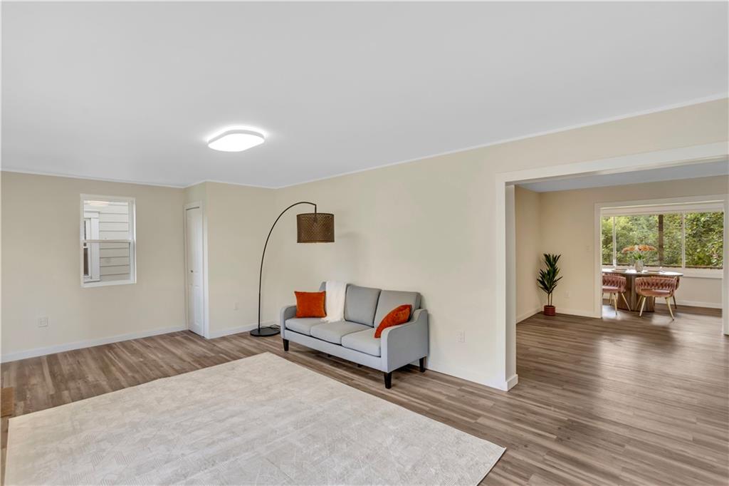 1430 Ridge Avenue Coraopolis, PA 15108 - Photo 9 of 32 a bedroom with furniture and a wooden floor