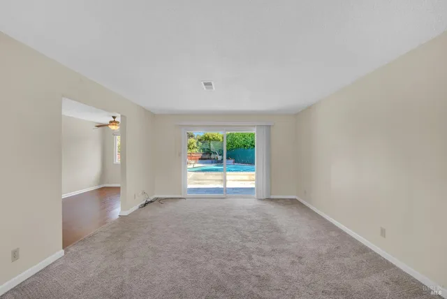 a car parked in front of a building