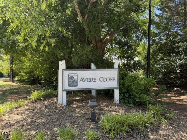 2506 Avent Ferry Road, Unit 101 Raleigh, NC 27606 - Photo 18 of 19 a sign on the side of a road