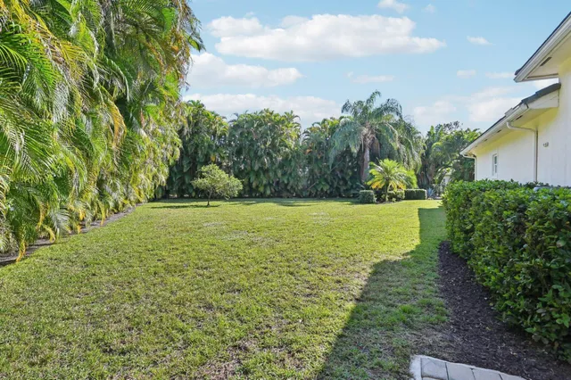 a view of an outdoor space with a lake view