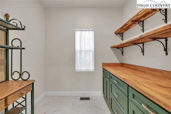 a view of storage and utility room