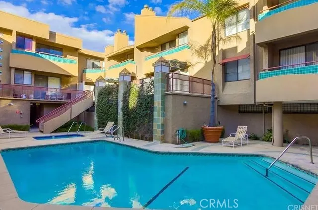 a view of houses with outdoor space