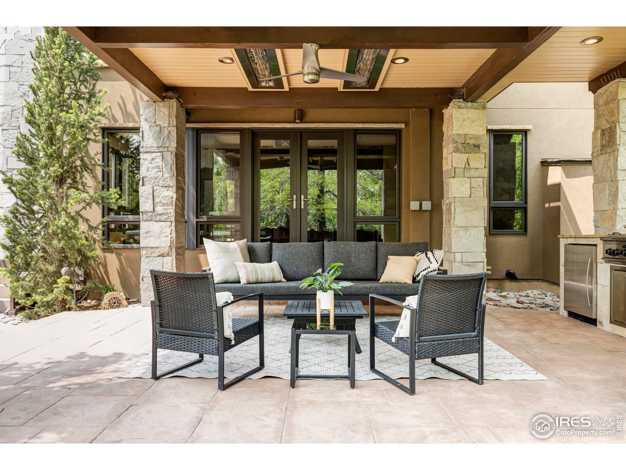 3750 Spring Valley Road Boulder, CO 80304 - Photo 30 of 39 a building outdoor space with patio furniture and potted plants