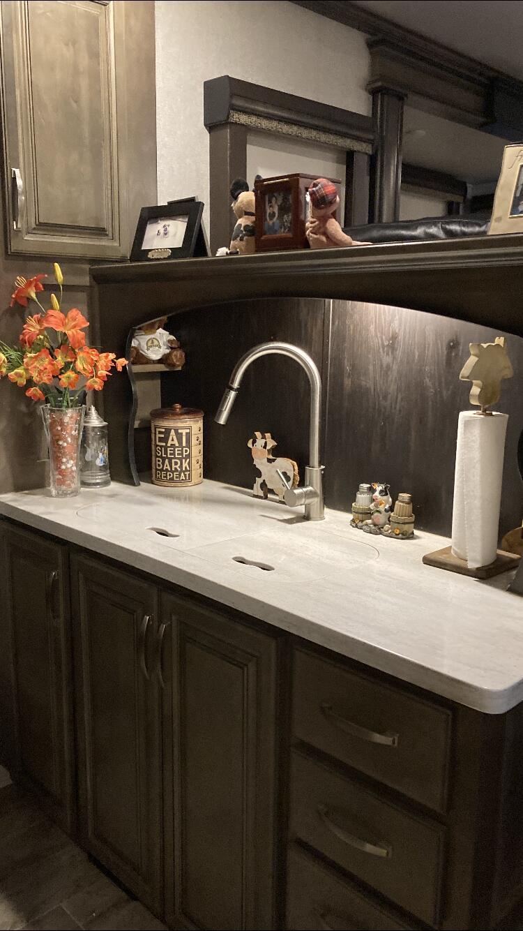 69411 Ramon Road, Unit 21 Cathedral City, CA 92234 - Photo 8 of 9 a kitchen with a sink and cabinets