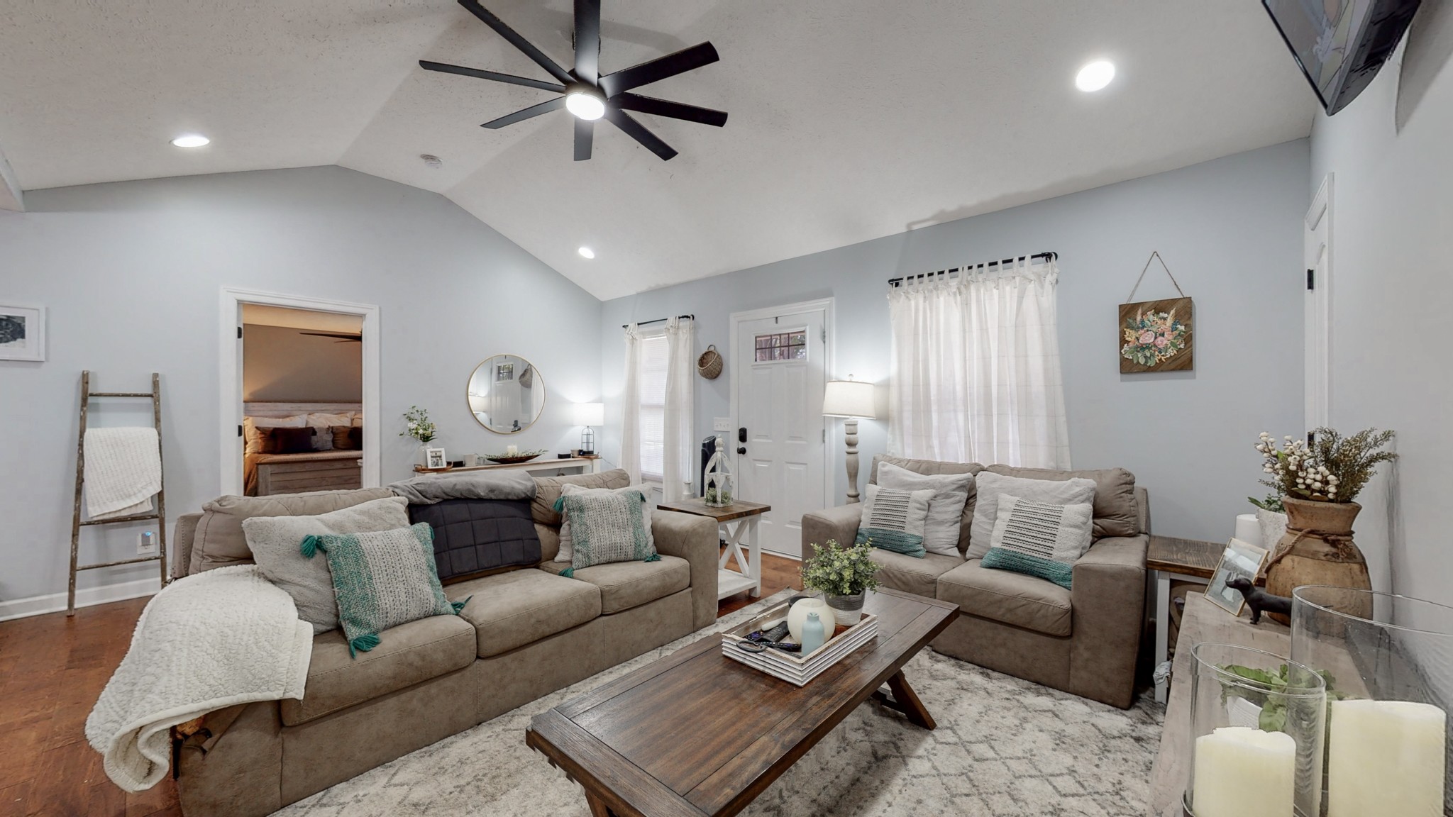 68 Hoodoo Road Manchester, TN 37355 - Photo 14 of 26 a living room with furniture and a large window