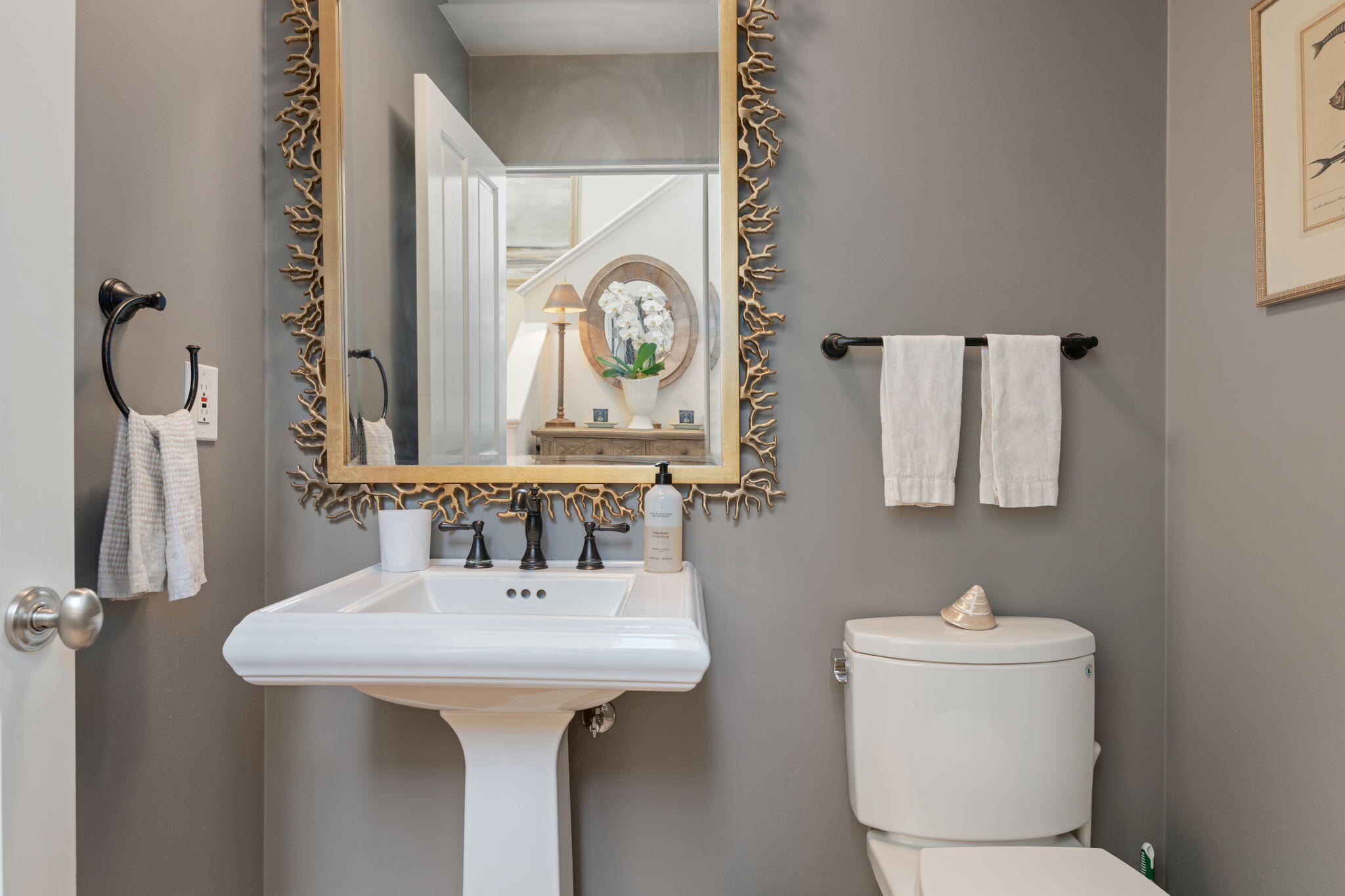 69 Olive Mill Road Montecito, CA 93108 - Photo 23 of 33 23-Powder Room