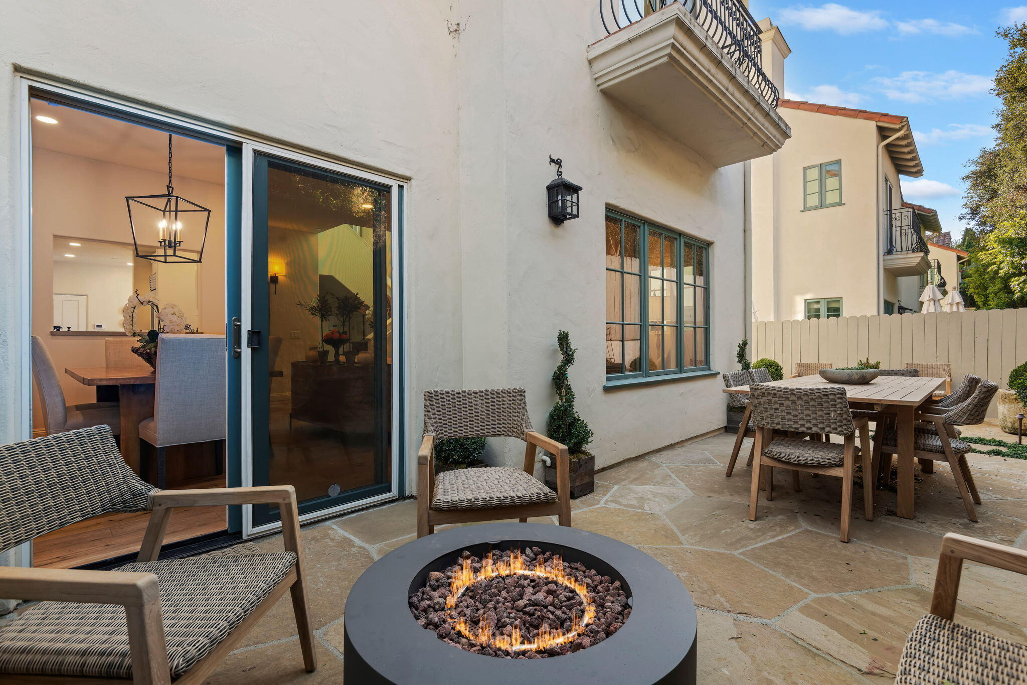 69 Olive Mill Road Montecito, CA 93108 - Photo 24 of 32 a living room with furniture and a table
