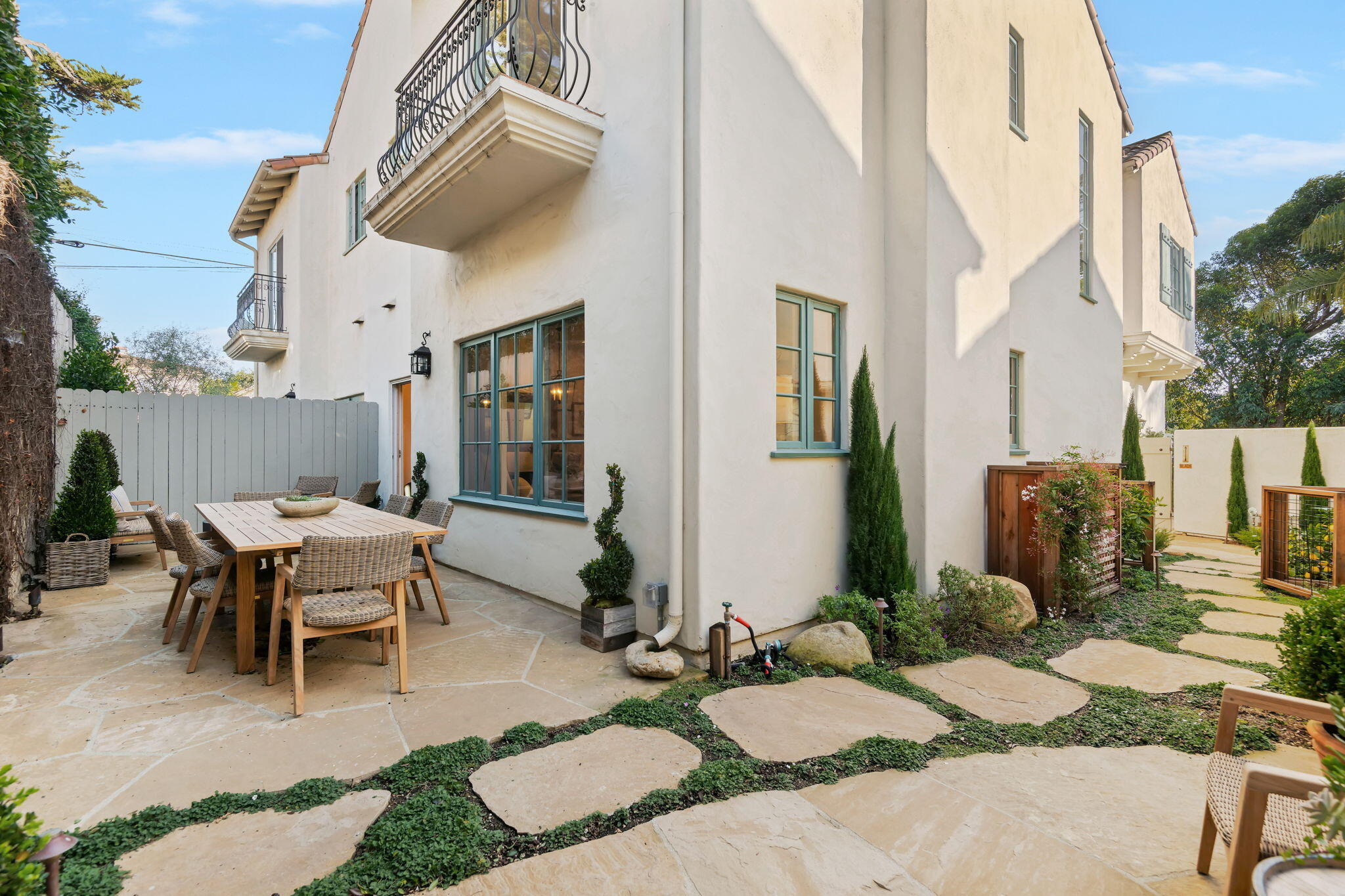 69 Olive Mill Road Montecito, CA 93108 - Photo 26 of 32 a building outdoor space with patio furniture