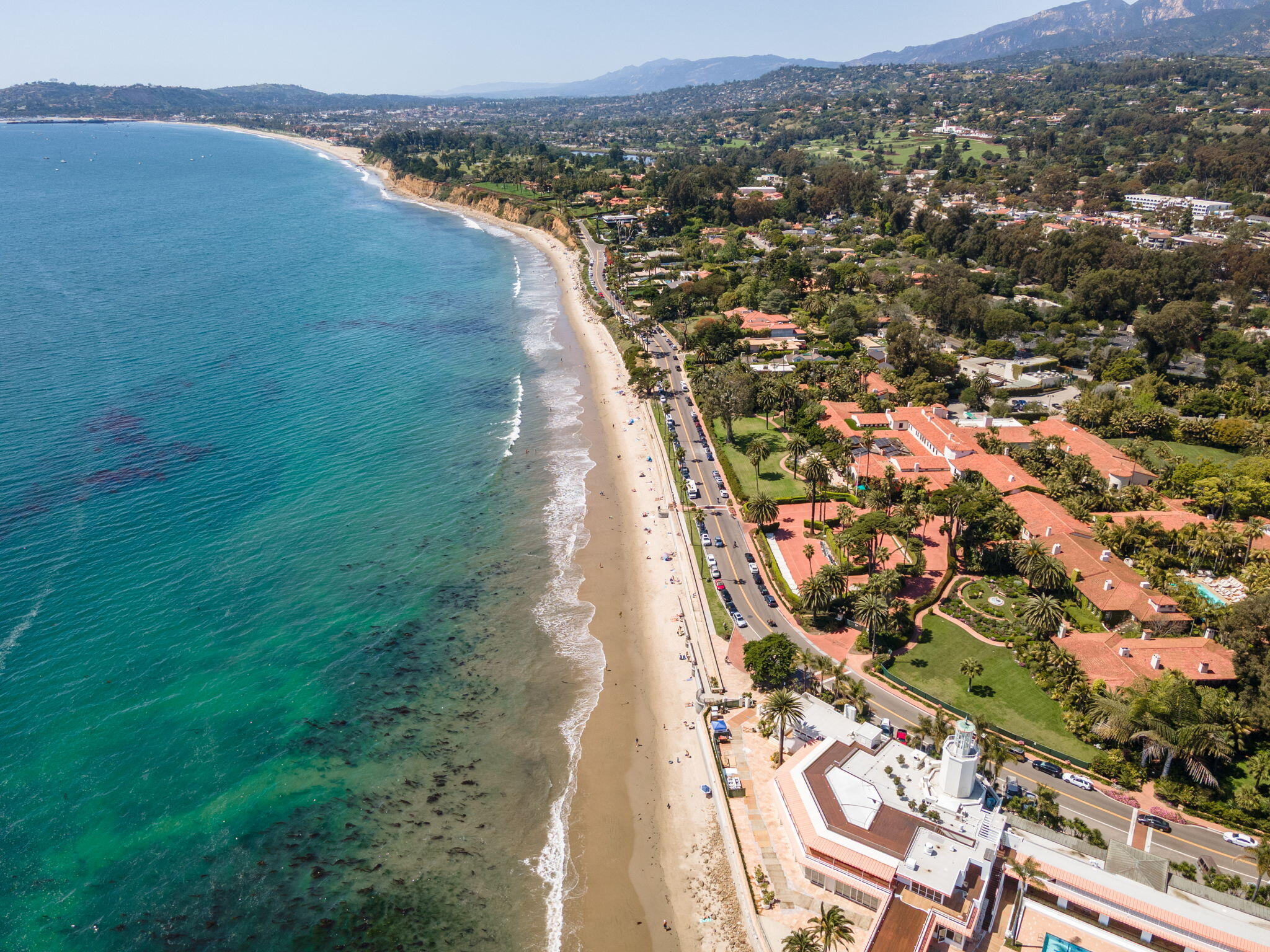 69 Olive Mill Road Montecito, CA 93108 - Photo 30 of 32 an aerial view of residential houses with outdoor space