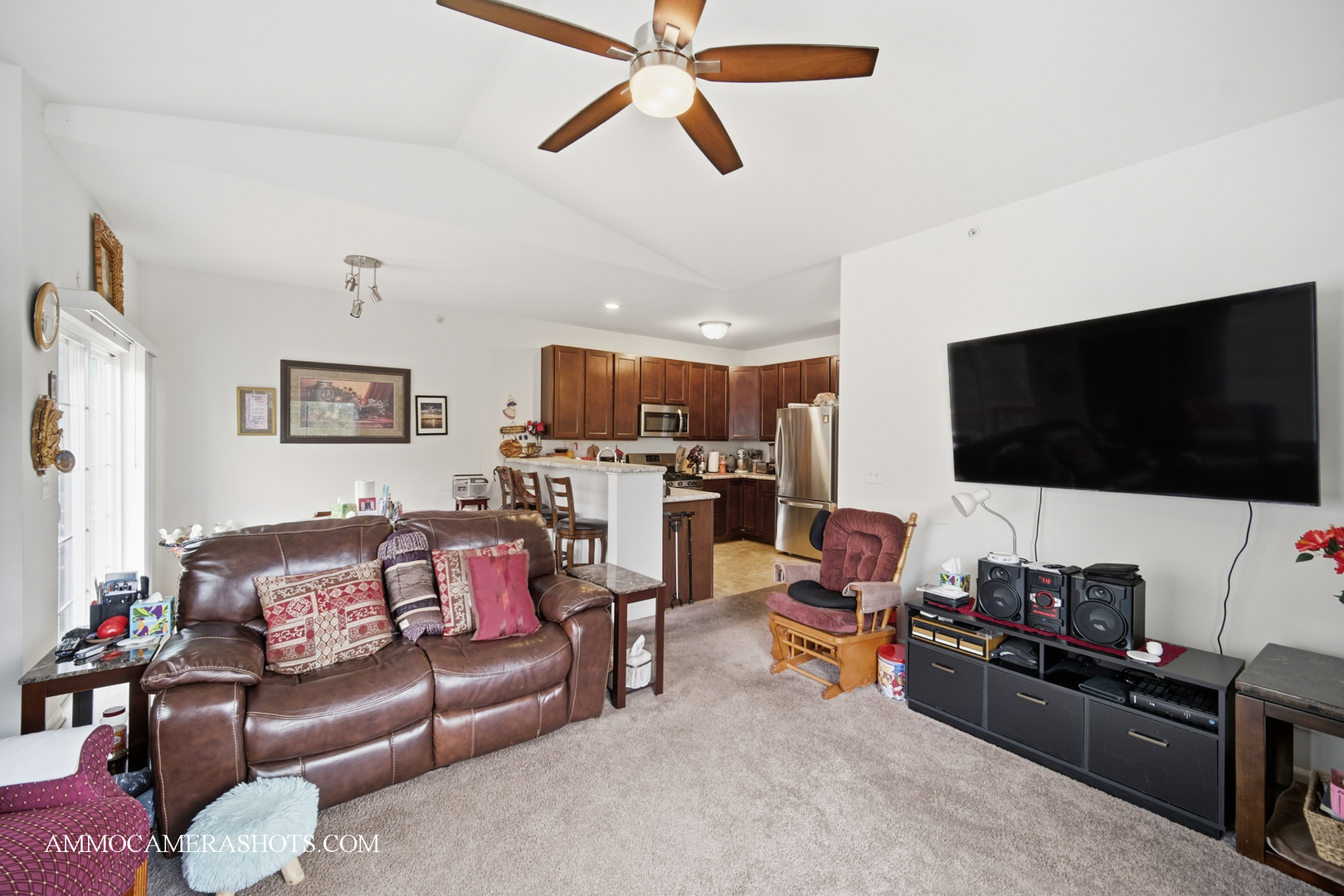 1417 Manning Avenue Montgomery, IL 60538 - Photo 11 of 26 a living room with furniture and a flat screen tv
