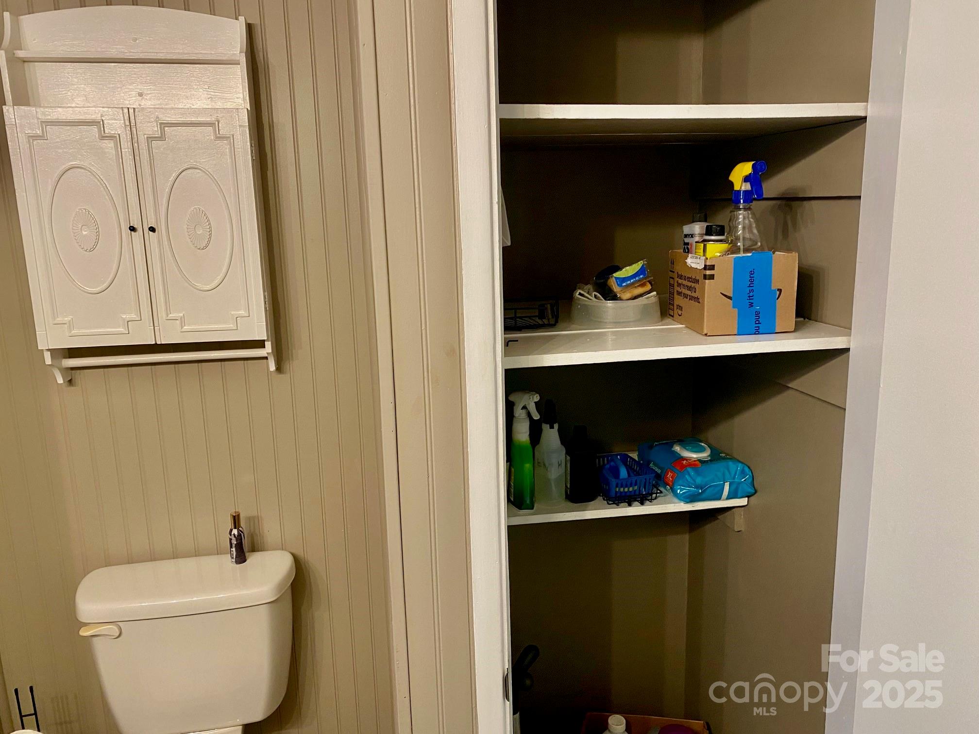 1294 Cane Creek Road Bakersville, NC 28705 - Photo 24 of 43 a bathroom with a toilet and a sink