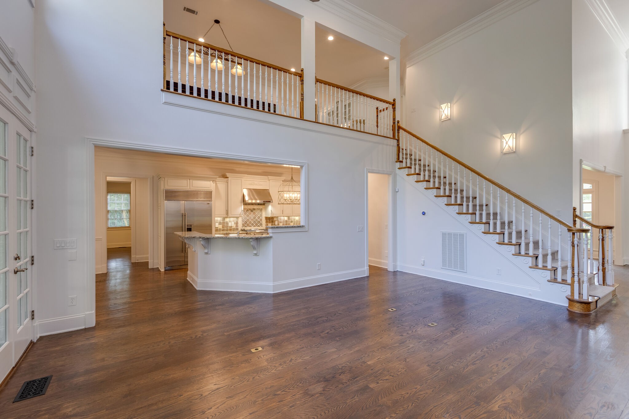 1438 Willowbrooke Circle Franklin, TN 37069 - Photo 17 of 45 a view of entryway and hall with wooden floor