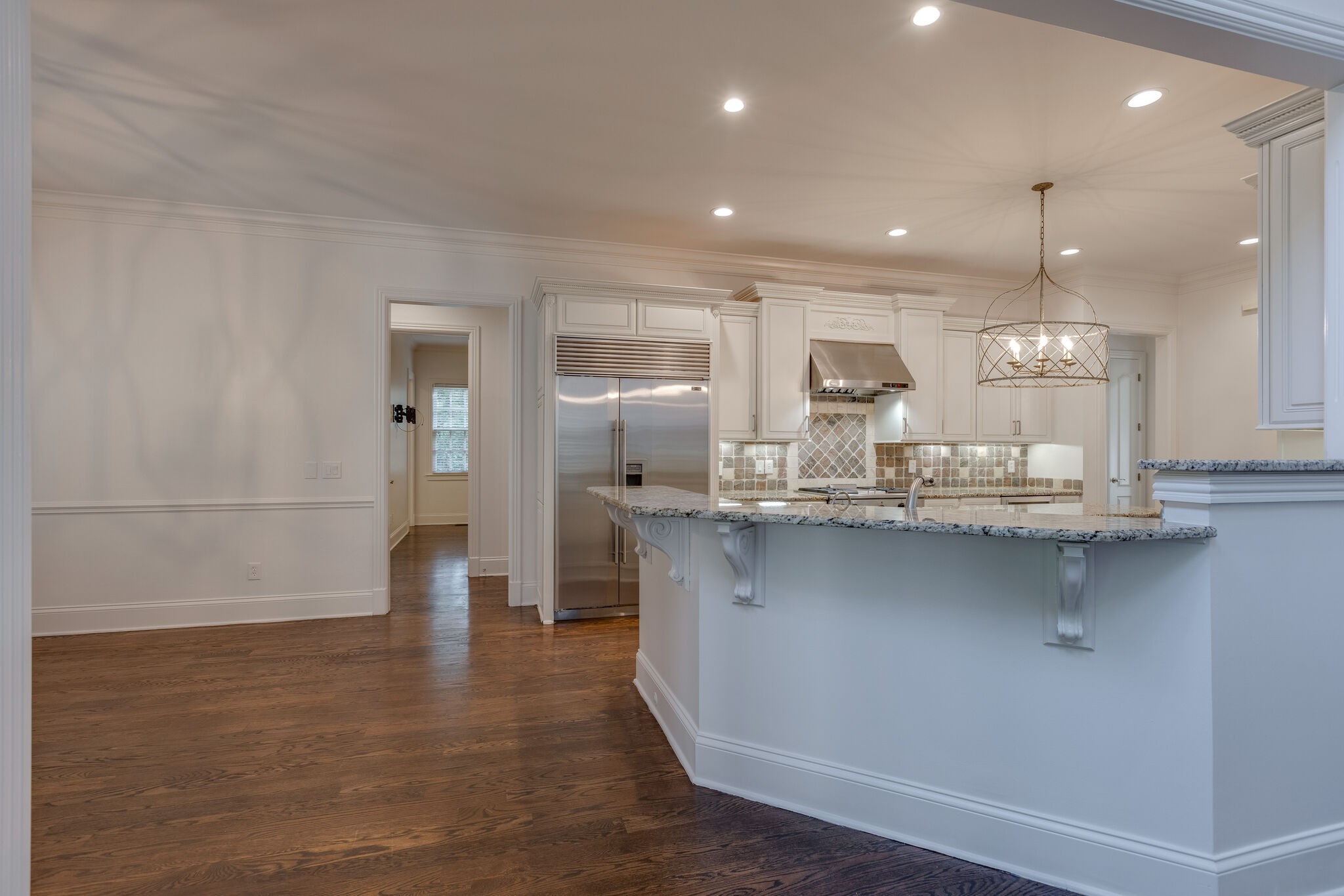 1438 Willowbrooke Circle Franklin, TN 37069 - Photo 18 of 45 a kitchen with stainless steel appliances a refrigerator and a sink