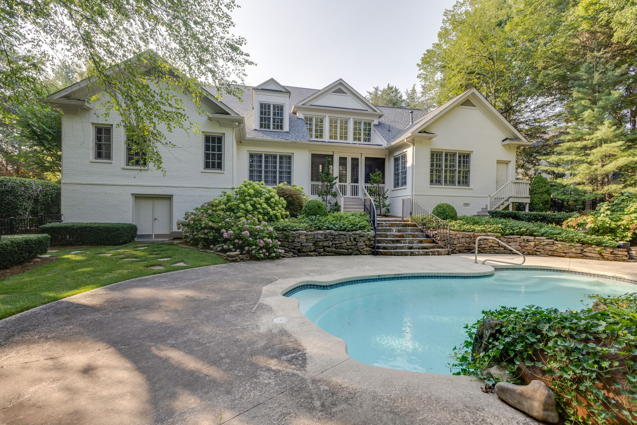 1438 Willowbrooke Circle Franklin, TN 37069 - Photo 43 of 45 a front view of a house with a yard and garage