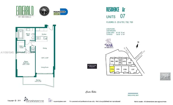 $3,400 | 218 Southeast 14th Street, Unit 1007, Miami, FL 33131