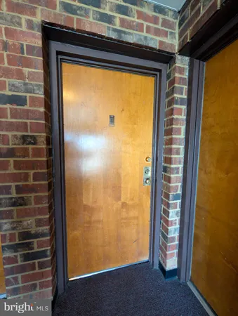 a view of front door