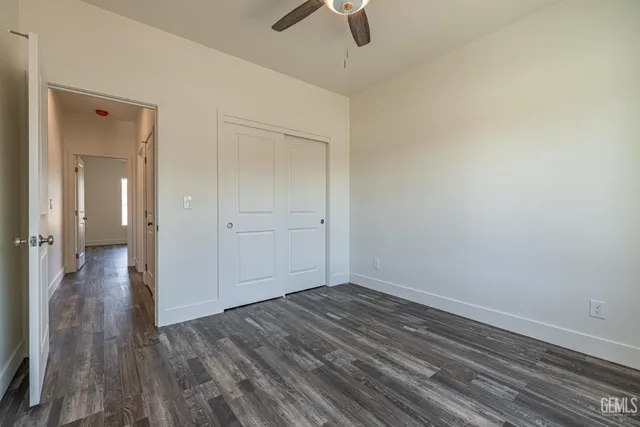 wooden floor in an empty room
