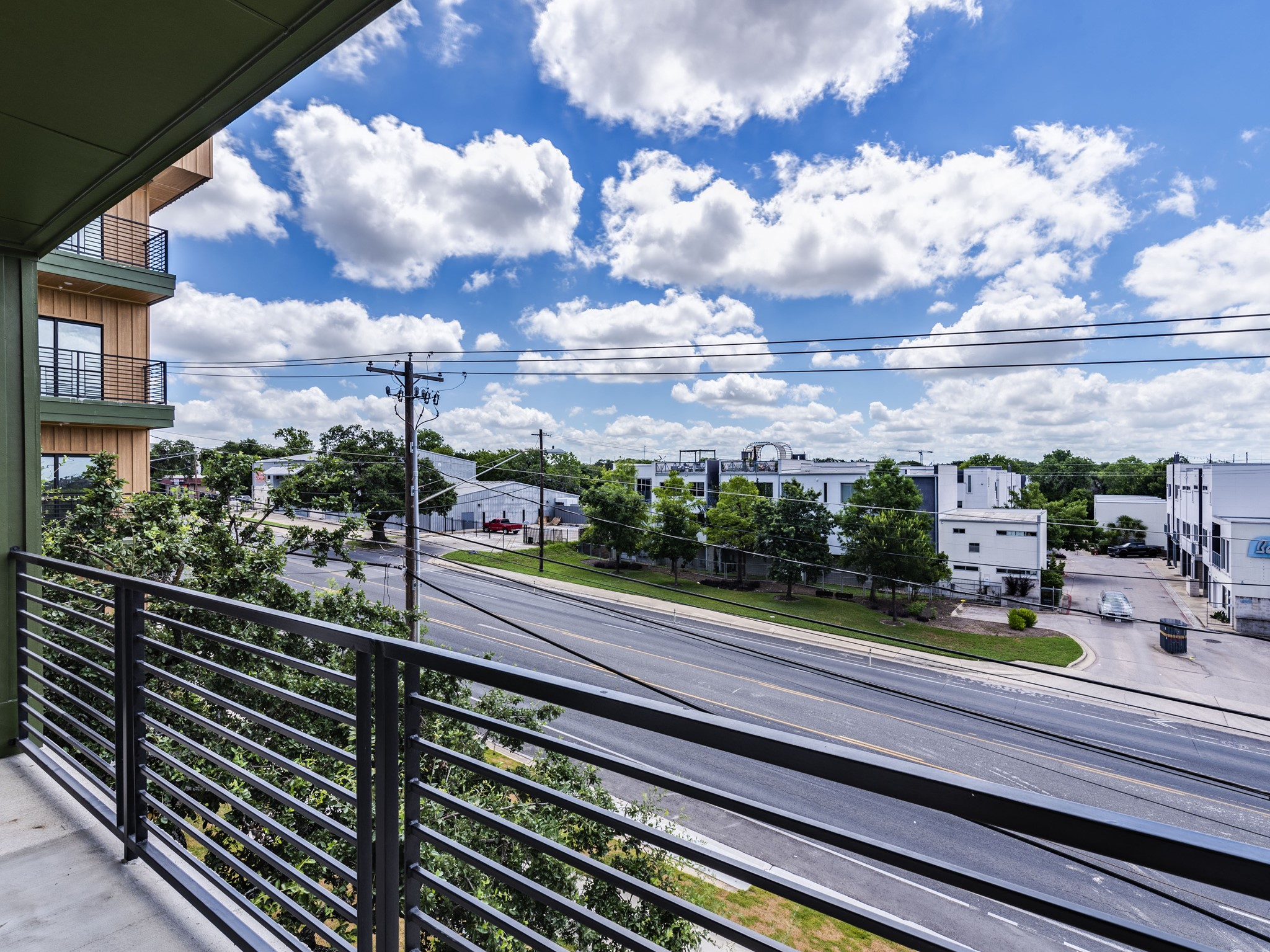 4802 South Congress Avenue, Unit 310 Austin, TX 78745 - Photo 17 of 37 View from the balcony