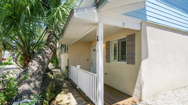 a view of a pathway of a house