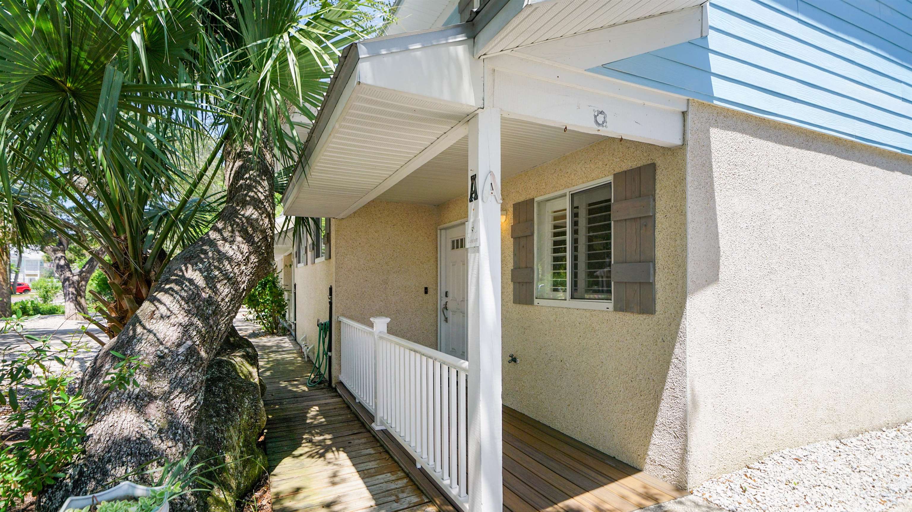108 A Street, Unit A St. Augustine, FL 32080 - Photo 32 of 38 a view of a pathway of a house