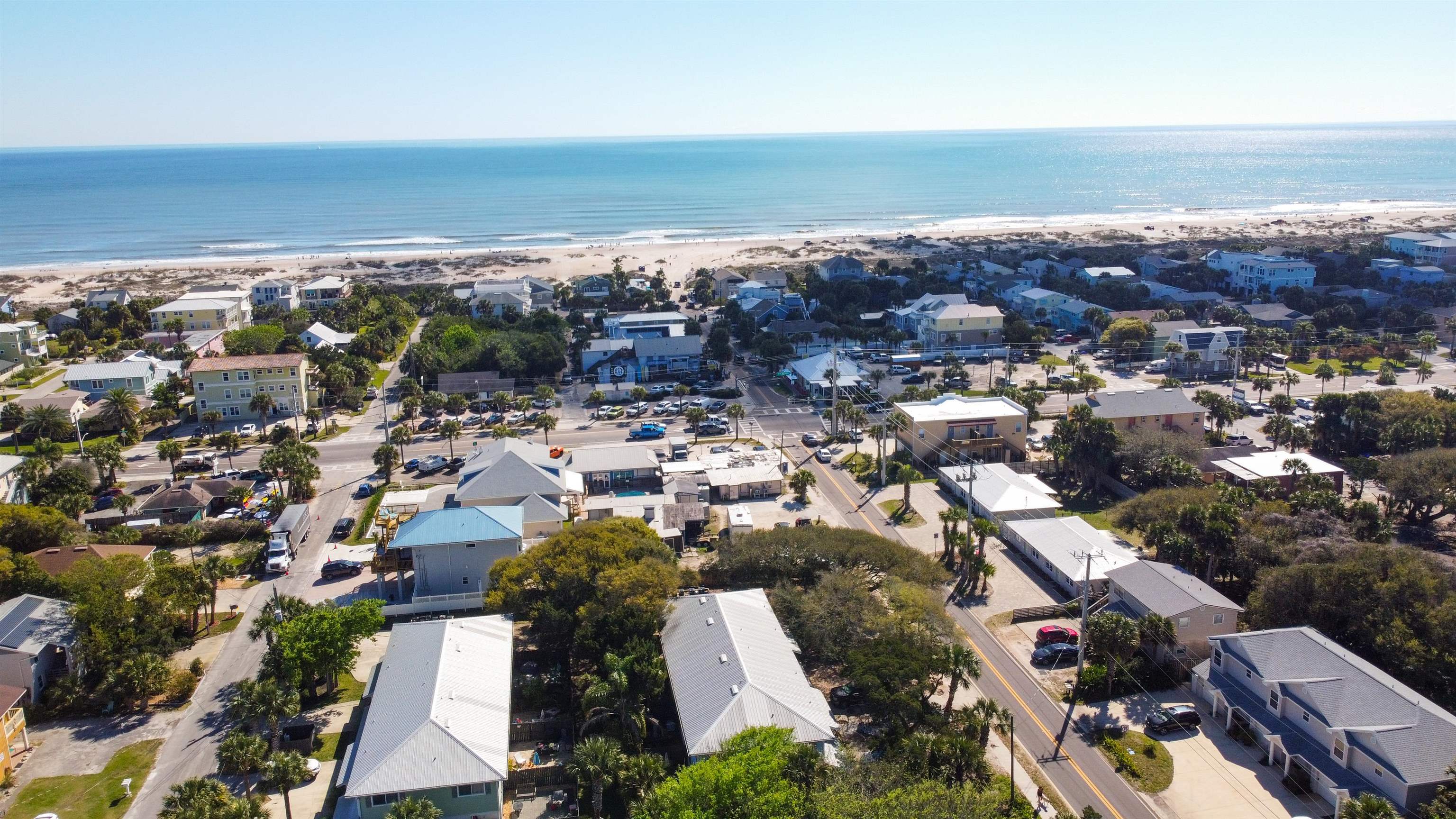 108 A Street, Unit A St. Augustine, FL 32080 - Photo 33 of 38 an aerial view of multiple house
