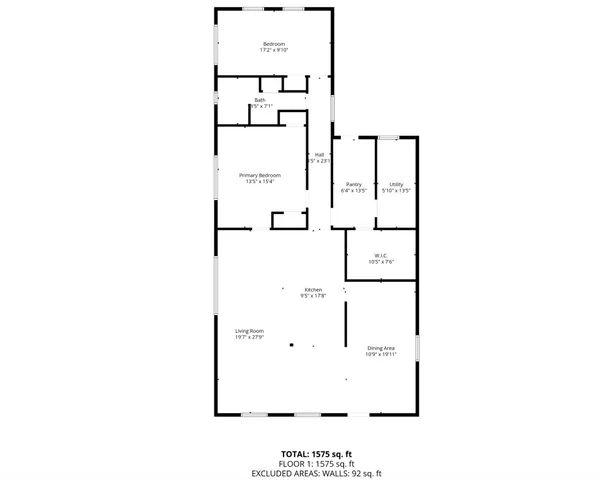 a picture of a floor plan