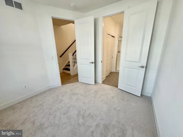 a view of empty room