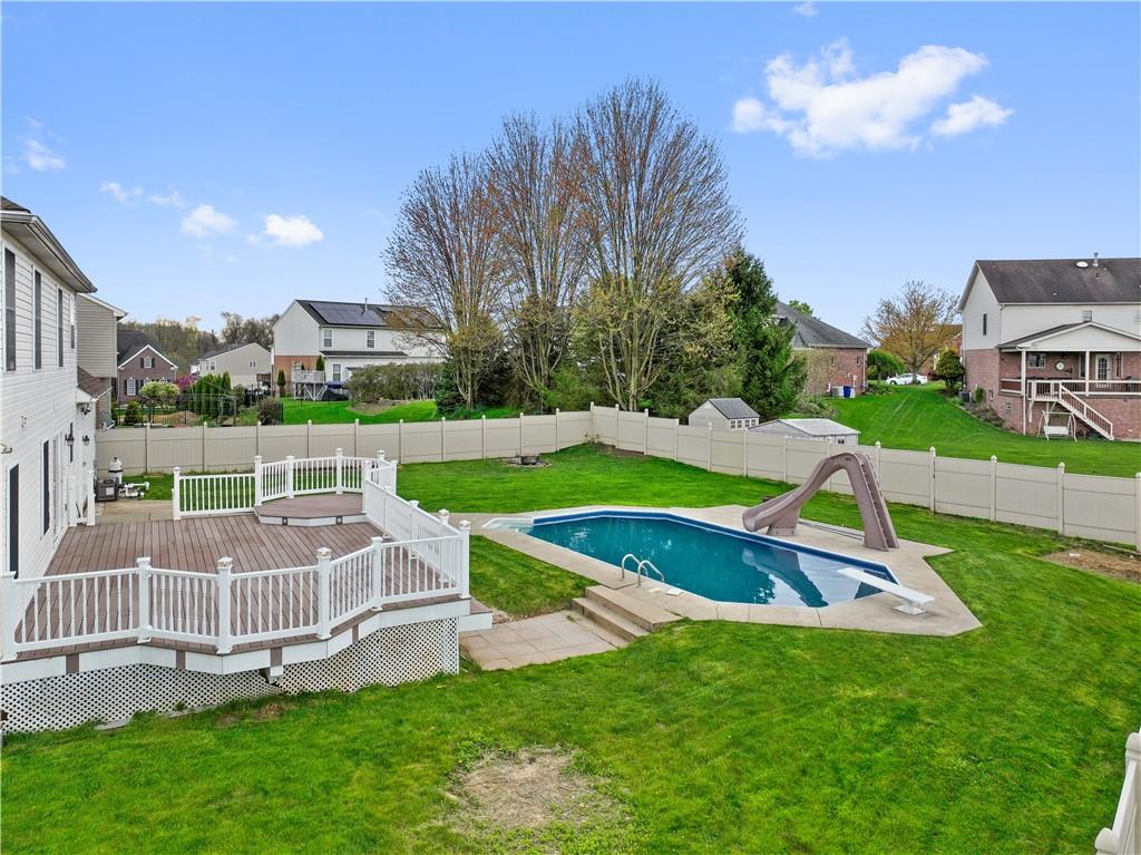 122 Walnut Circle Elizabeth, PA 15037 - Photo 19 of 50 a view of a house with a yard and sitting area
